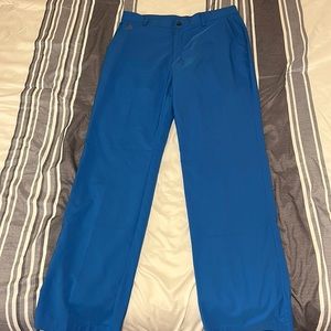 Blue Adidas Golf Pants 33x34
